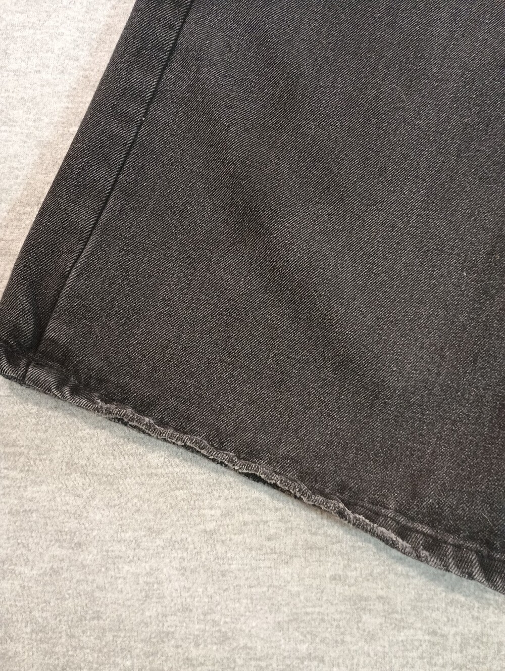 Mrdia Whip Baggy Wide Leg Black Jeans - Vintage Style - Picture 9 of 9